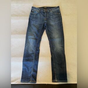 Jack & Jones Blue Straight Jeans with Classic Style